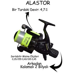 Resim Sazan Hazır 3'lü Olta Takımı Hazır Göl Tatlı Su Olta Seti 3'erli Olta Seti Pegasus 240cm Sazan 