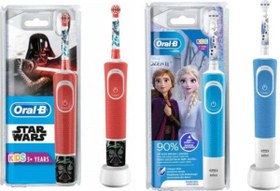 Resim Oral-B Frozen Çocuk Şarj Edilebilir Diş Fırçası 3+ Yaş , Şarjlı Star Wars Çocuk Diş Fırçası 