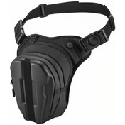 Resim Teltree Motorcycle Sırt Çantası - Su Geçirmez Motosiklet Çantası, Bel/üst/depo Montajlı, Siyah Sarı Logo, Moto Spor Ekipmanı Siyah 