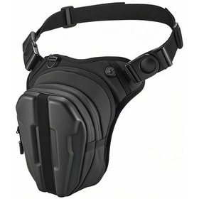 Resim Teltree Motorcycle Sırt Çantası - Su Geçirmez Motosiklet Çantası, Bel/üst/depo Montajlı, Siyah Sarı Logo, Moto Spor Ekipmanı Siyah 