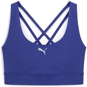 Resim Puma Traınıng Mıd Impact Kadın Spor Sütyeni 689519 27 Mavi 