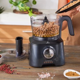 Resim Yüksek Güçlü Çok Fonksiyonlu 4 Kanatlı Çift Katlı Mutfak Robotu 