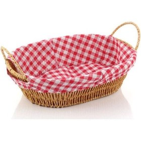 Resim Mien-9t11 Rattan Oval Ekmeklik Kahverengi 