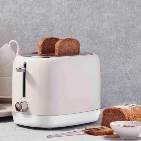 Resim Retro Tasarımlı, Kullanışlı Ekmek Kızartma Makinesi, Şık ve Pratik Kullanım Sağlar 