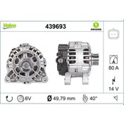 Resim Valeo 439693 Alternator 12 V 90a Citroen C3 1.4 02- / Peugeot 307 1.4 02 5702a3 (WK146588) 