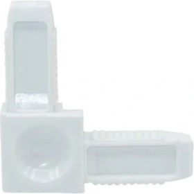 Resim Ennalbur Sineklik Köşe Takozu 10X20 Beyaz 4 Adet 