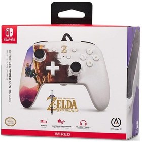 Resim Nintendo Switch Kablolu Oyun Kolu Lisanslı Zelda Hero's Ascent 