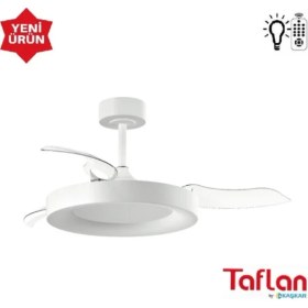 Resim Taflan - Kaşkar Ayd-20 Uzaktan Kumandalı Lambalı Tavan Vantilatörü 