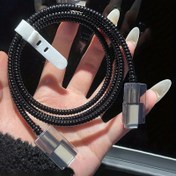 Resim 4 Adet TPU Termoplastik Poliüretan Telefon Kablosu Koruyucu, 150 cm Sarma Tel Uzunluğu, Kırılmaya Karşı Dayanıklı, Pilsiz, Elektronik Bileşen veya Anakart Yok, 20W Hızlı Şarjlı Cep Telefonları için 