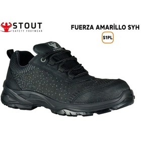 Resim Stout İş Ayakkabısı Kompozit Burunlu Dd 52 Fuerza Amarillo S1p Syh - 45 Siyah 