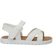 Resim Polaris KLAS .P5FX Beyaz Kız Çocuk Sandalet 