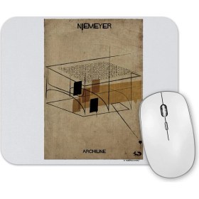 Resim Baskı Dükkanı Niemeyer Mouse Pad 