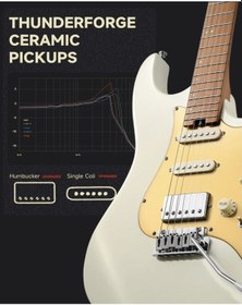 Resim Donner Dst-550 Elektro Gitar Beyaz 