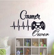 Resim Birim Matbaa GAMER OWER STİCKER (80X52 CM) 