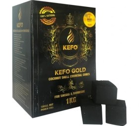 Resim Kefo Patentli Galvaniz Elektrikli Ocak + 1 kg Kefo Gold Nargile Kömürü 