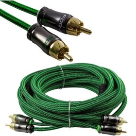 Resim For-X Forx X-1122 2 Rca + 2 Rca Bakır 5 Metre Kablo 