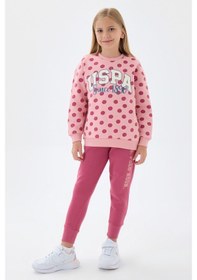 Resim U.s. Polo Assn Kız Çocuk Pembe Eşofman Takımı Us1230-c-v1 Pembe 