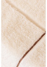 Resim Varol Kare Micro Cotton Banyo Havlusu 90x150cm Krem-90x150cm Krem 