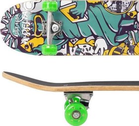 Resim Transparan Silikon Teker Üstü Zımparalı Kaykay - UST 1164 