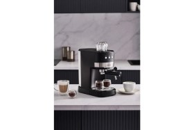 Resim Köpürlü 15 Bar Espresso Makinesi, 1100W, 1.2l, Kahve Keyfi Için Ideal Seçim 