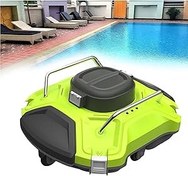 Resim Fully Automatic Robotic Pool Cleaner Mini Pool Robot Cleaner Cleaning Equipment Fully Automatic 2 Hour Work Time 5000mAh Auto Parking 