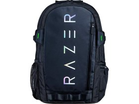 Resim Uray Home Rogue V3 Sırt Çantası (15,6") - Kompakt Seyahat Çantası (15 Inç'e Kadar Dizüstü Bilgisayar Bölmesi, Aşınmaya Dayanıklı, Polyester Dış Kılıf) Siyah/krom 