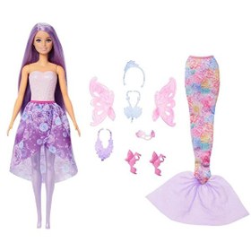 Resim Barbie 3in1 Denizkızı Kostüm Seti JCP74 