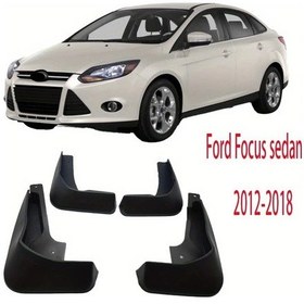 Resim Topshop1 Ford Focus Sedan 2012-2018 Ön Arka Çamurluk Seti 4 Parça 