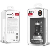 Resim Genel Markalar Zore ZR-C2 Micro 2 in 1 Araç Şarj Seti 