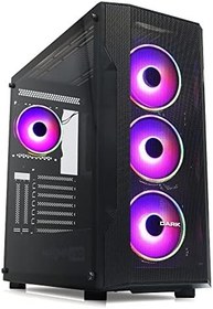 Resim TREND Dark DKCHMAXV30 MAXIMA V30, 3x12cm, 1x12cm ARGB Fan, 2xUSB3.0, 1xType-C, Oyuncu Kasası 