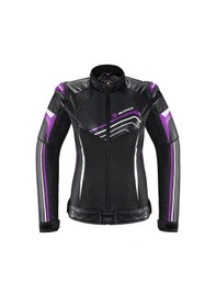 Resim Jk153w Purple 4 Mevsim Kadın Deri Mont 