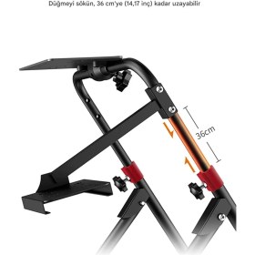 Resim A9 Yarış Direksiyonu Standı (G25/G27/G29/G920/G923) Uyumlu PXN-V10/V900 Destekli,Katlanabilir 