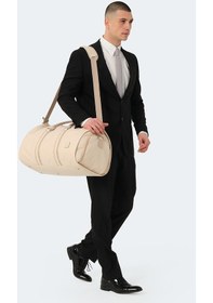 Resim Forelli TRAVELLER Unisex Krem Seyahat Çantası 