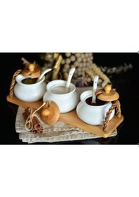 Resim Bambum B2679 Desta - 3'lü Baharat Takımı (Baharatlık) 