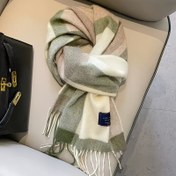 Resim Erkek & Kadın Retro Kışlık Ekose Atkı - Yumuşak Sıcak Püsküllü, Esnek Çok Renkli (Kırmızı/Yeşil/Siyah/Bej) Unisex Çift Atkısı, Dış Mekan Aktiviteleri, Günlük & Resmi Giyim İçin - Elde Yıkanabilir Dayanıklı Tasarım, Kadınlar İçin Kışlık Sıcak Atkı, Sonbahar Atkısı, Kadınlar İçin Kışlık Şal, Kadınlar İçin Şık Kaliteli Atkılar, Kalın Battaniye Atkı 