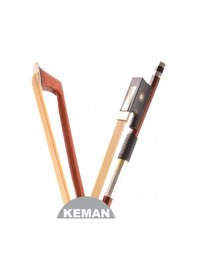 Resim Dominguez Vb44p Keman Yayı / Arşe - 4/4 Profesyonel - Gümüş Sargı Gümüş Tel Sargı, Paris Gözlü Parisian Eye Abanoz Topuk, Üst Düzey Brazilwood Çubuk Uyum: 4/4 Tam Boy Kemanlar 