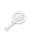 Resim Parça Büyüteç Taşınabilir Katlanabilir Büyütme 3x 6x, 17 Led Işık Beyaz 