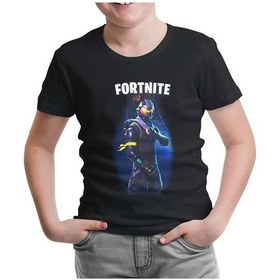 Resim Lord Tshirt Fortnite - Data Siyah Çocuk Tshirt 
