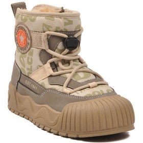 Resim Bej İçi Kürklü Soğuğa Dirençli Kaymaz Erkek Çocuk Bot 22664 P Bej 
