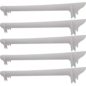 Resim Pengfu Shop Beyaz Stil 1 Takım Bisiklet Zinciri Koruma Esnek Yeniden Kullanılabilir Evrensel Koruyucu Kauçuk Bisiklet Zinciri Koruma Koruyucu Bisiklet Krom Çerçeve Bisiklet Kaynağı (Yurt Dışından) 