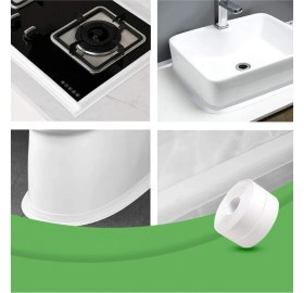 Resim Epazzar Sızdırmazlık Bandı Banyo Mutfak Lavabo Küvet Duş Teknesi Su Geçirmez Kenar Bant (320 Cm) 