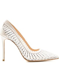 Resim Sofia Baldi Zena Beyaz Tekstil Kadın Stiletto & Abiye 
