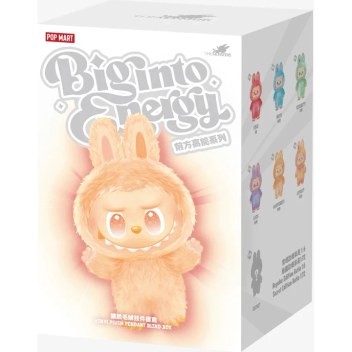 Pop Mart Big Into Energy Series - Vinyl Plush Pendant Blind Box - Labubu -