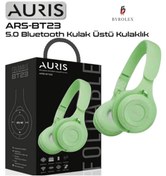 Resim Auris 5.0 BAĞLANTILI KULAK ÜSTÜ OYNAR BAŞLIKLI AYARLANABİLİR KAFA BANTLI BLUETOOTH KULAKLIK 