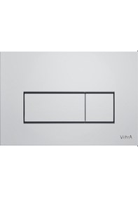 Resim VitrA Root Square 740-2380 Kumanda Paneli, Parlak Krom 