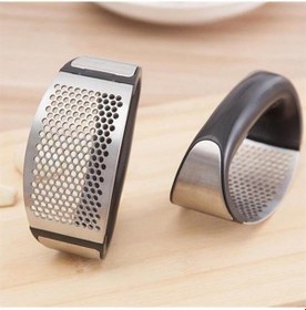 Resim Buffer Paslanmaz Çelik Garlic Press Sarımsak Ezici 