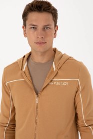 Resim U.s. Polo Assn. Erkek Camel Hırka Örme 50315746-vr015 CAMEL 