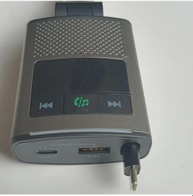 Resim Honeybeeshop Nhyp Araba Fm Verici Mp3 Çalar Adaptör Şarj Cihazı Siyah Kablosuz Hands Free Usb Yardımcı Girişli Tüm Arabalar İçin Evrensel 