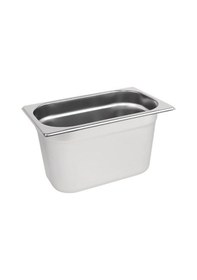 Resim Gastronorm Küvet Paslanmaz Çelik Gn 1/3 - 200 Mm Gümüş 