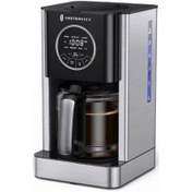 Resim TaoTronics 12 Fincan Kapasiteli Dokunmatik Ekranlı Programlanabilir Kahve Makinesi 